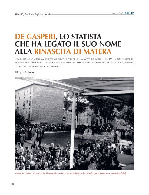 Testo - Consiglio Regionale della Basilicata