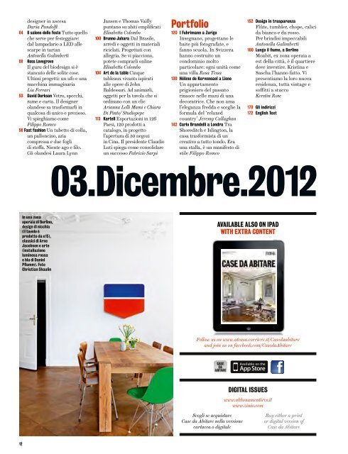 Case da Abitare - December 2012