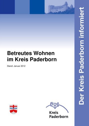 Betreutes Wohnen im Kreis Paderborn