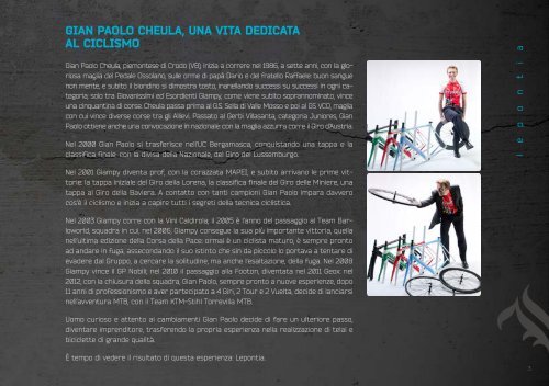 Brochure_Lepontia - Cicli Lepontia by Cheula