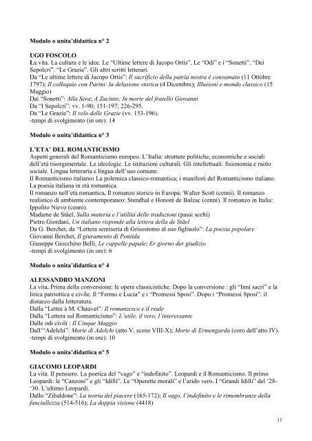 Documento del Consiglio di Classe Classe 5B Liceo delle Scienze ...