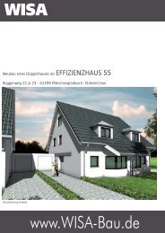 Neubau eines Doppelhauses als EFFIZIENZHAUS 55 Roggenweg ...