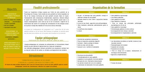 Accompagnement et Soins Palliatifs