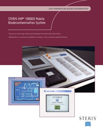 STERIS VHP® 1000ED Mobile Biodecontamination System