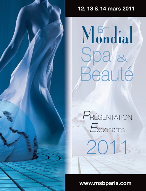 Dossier de présentation "Exposants 2011" - Mondial Spa & beauté