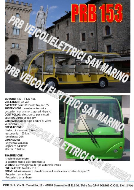 PRB SAN MARINO - BackOffice Adria Web