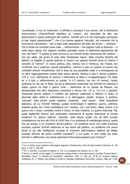 Scarica il volume completo - Fogli Campostrini - Fondazione Centro ...