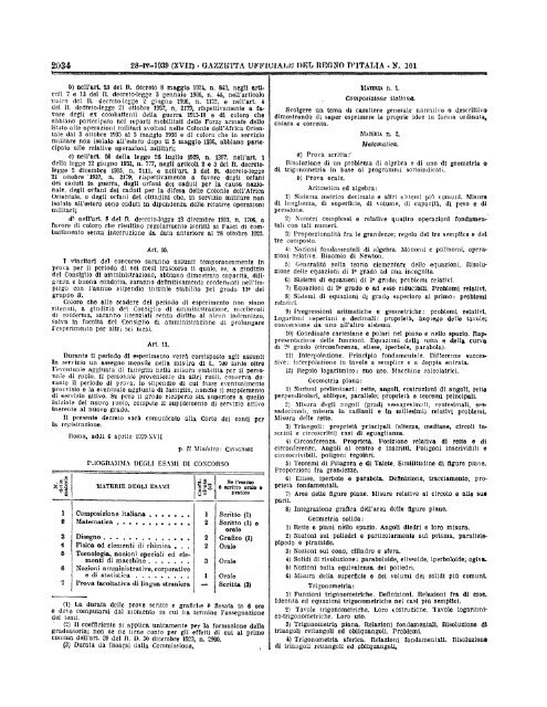 Regio Decreto - 16 marzo 1939 - n. 621 - GU 101-1939