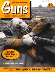 GUNS Magazine June 1959 - Free Shop Manual
