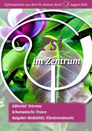 im Zentrum - Psi Zentrum Basel