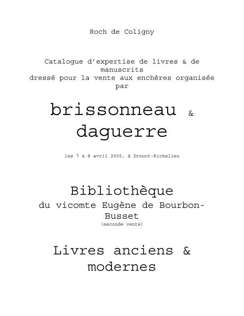 Bibliothèque Bibliorare - 