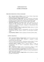 Antoniazzi CV ITA.pdf - Centro Studi sul Federalismo