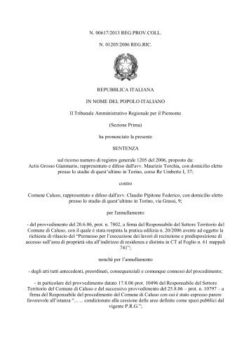 Sentenza TAR - Ordine degli Ingegneri della provincia di Roma