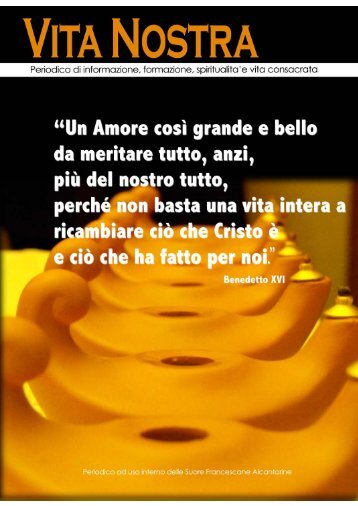vita nostra_febb10 (4M) - Suore Francescane Alcantarine