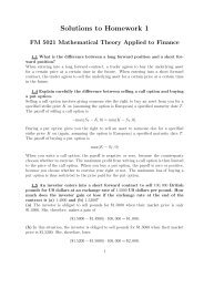 Solutions to Homework 1