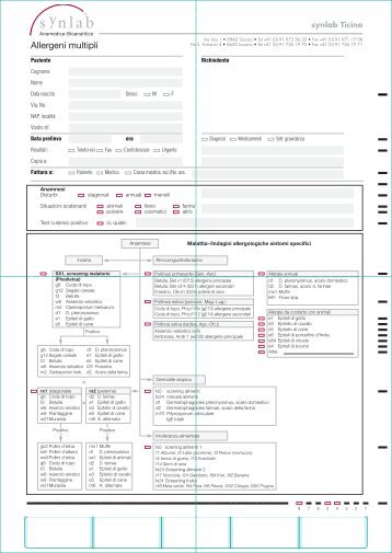 Allergeni multipli