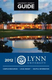 Lynn University 2012 - University Parent