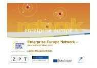 Das enterprise europe network von Carine Messerschmidt, ZPT