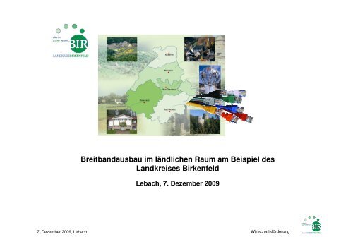 Breitbandausbau im ländlichen Raum am Beispiel des Landkreises ...