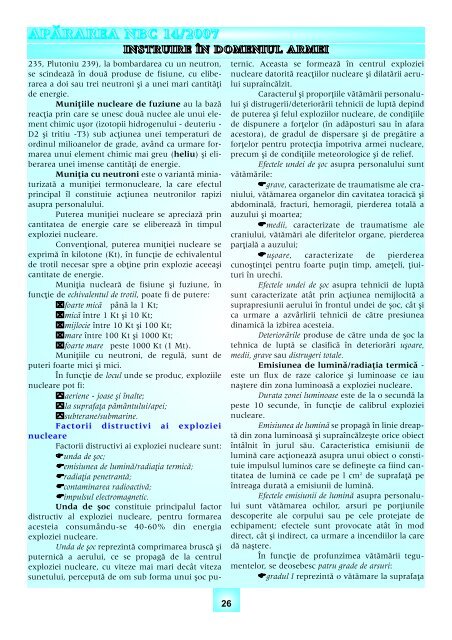 Anul VIII nr. 2 - Baza de Instruire pentru Aparare CBRN