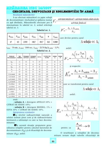 Anul VIII nr. 2 - Baza de Instruire pentru Aparare CBRN