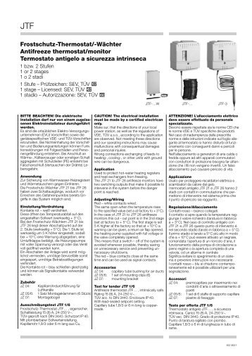 Frostschutz-Thermostat/-Wächter Antifreeze ... - Buschek.net