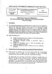 Circular de Informação Aeronáutica n.º 17/01