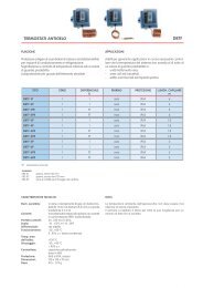 TERMOSTATI ANTIGELO DBTF - Cierreclima.it