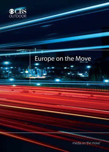 CBS Outdoor's Europe on the Move survey is a ... - Neo Advertising