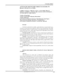 caracteristici ale plângerilor și anamnezei pentru bolile articulațiilor