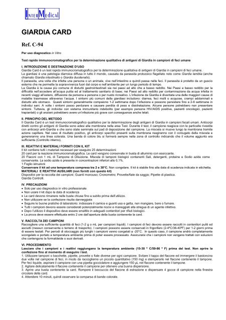 giardia lamblia patologia