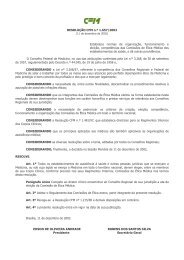 Resolução CFM 1657/02 - Conselho Regional de Medicina do ...