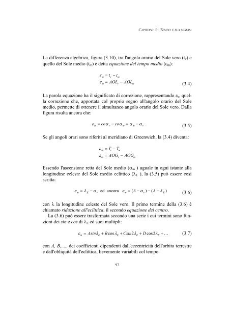 Cap.3 - Tempo e sua misura