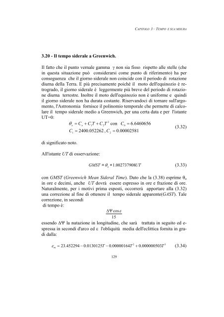 Cap.3 - Tempo e sua misura