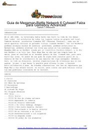 Guia de Megaman Battle Network 6 Cybeast Falza ... - Trucoteca.com