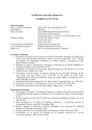 antígona segura peralta curriculum vitae - Instituto de Ciencias ...