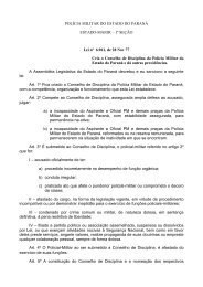 Lei_6.961 Institui o Conselho de Disciplina da PMPR - APRA