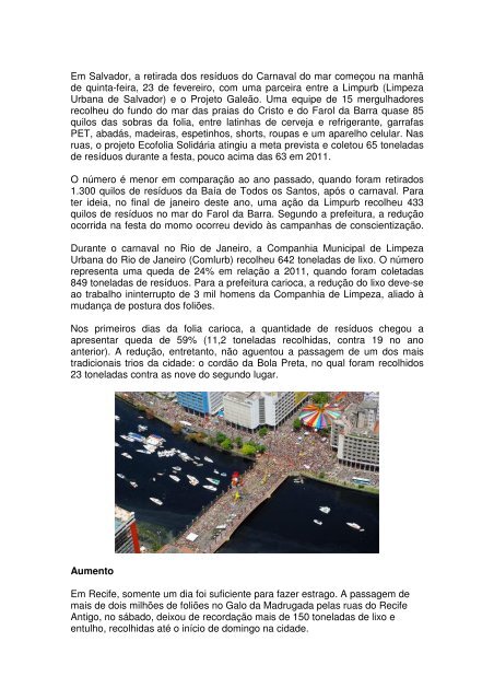 Textos Complementares - Fundação ArcelorMittal Brasil