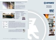 Panoramica dei prodotti - Effertz Tore GmbH