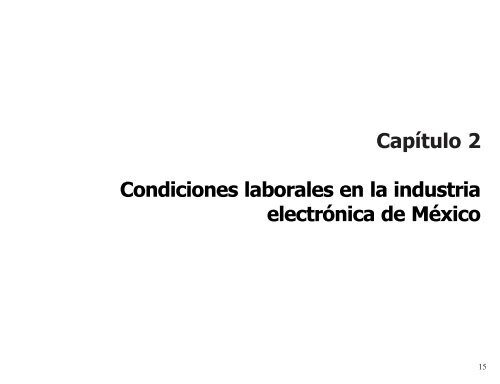 Transnacionales de la electrónica, derechos laborales en México ...