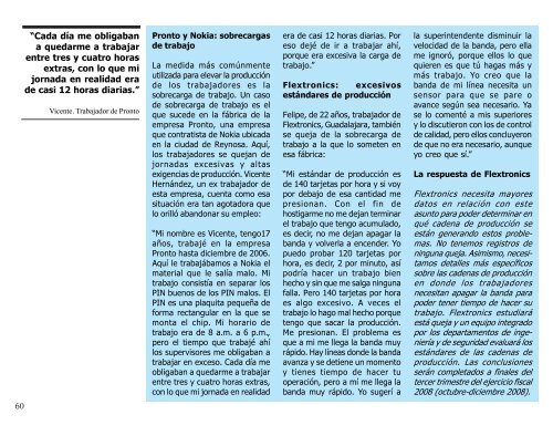 Transnacionales de la electrónica, derechos laborales en México ...