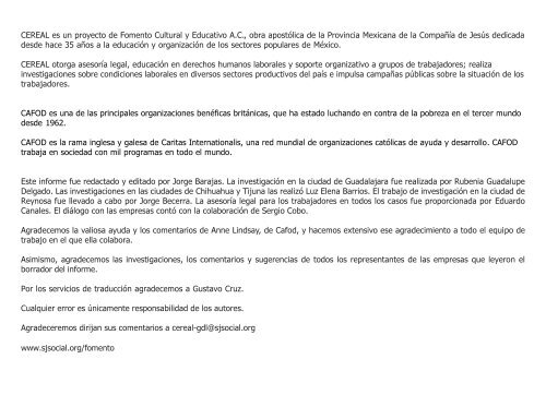 Transnacionales de la electrónica, derechos laborales en México ...