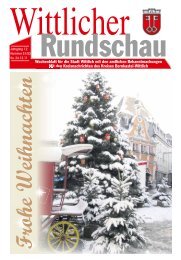 Jahrgang 12 Nummer 51/52 Sa. 24.12.11 - Wittlich