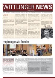 Ausgabe Januar 2009 - Wittlinger Therapiezentrum