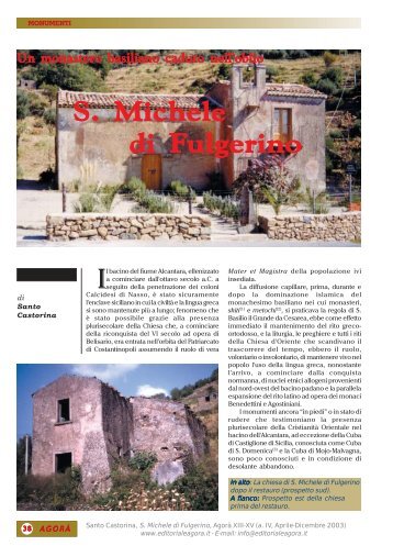 Leggi l'articolo in formato pdf - Agorà