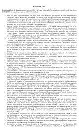 Curriculum vitae F. Licata di Baucina - ARPA Sicilia