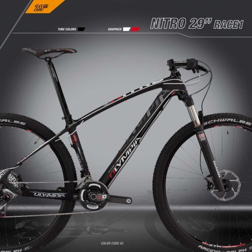 full technical specs - Olympia Cycles