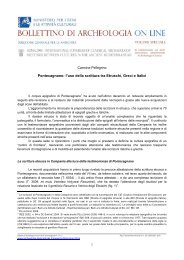 Pontecagnano: l'uso della scrittura tra Etruschi, Greci e Italici