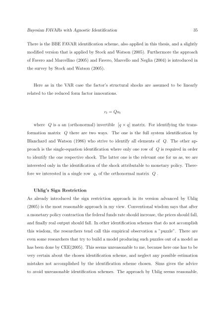 Measuring the Effects of a Shock to Monetary Policy - Humboldt ...