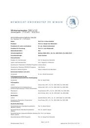2011/12 - Wirtschaftswissenschaftliche Fakultät - Humboldt ...